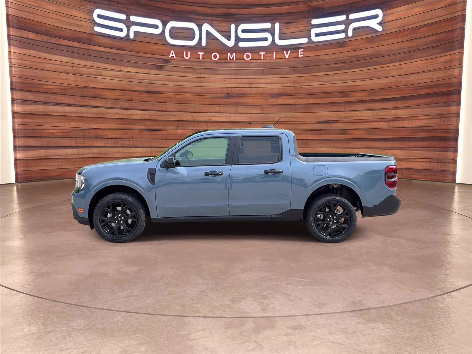 2026 Azure Gray Metallic Tri-Coat Ford Maverick XLT AWD Truck
