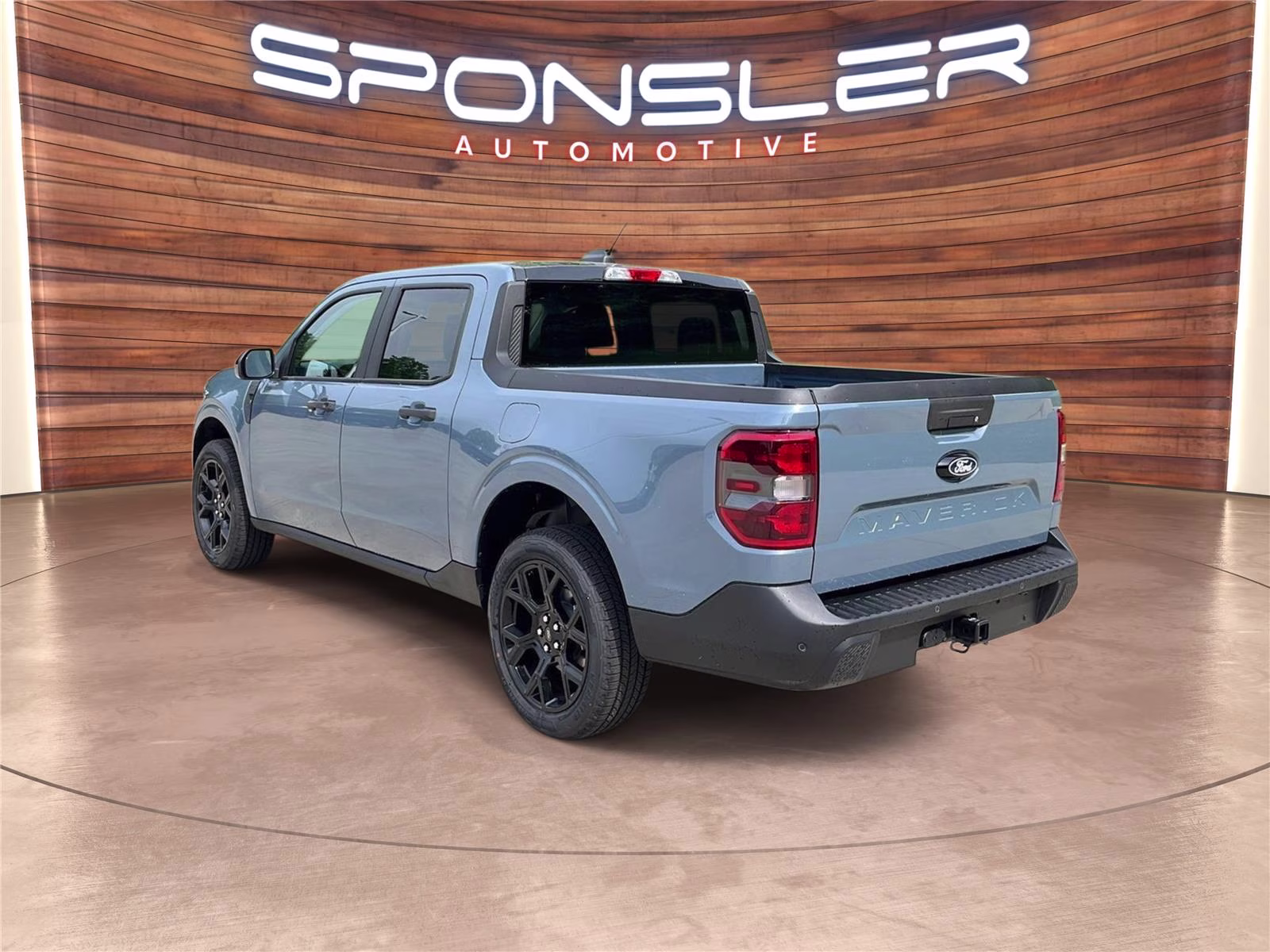 2026 Azure Gray Metallic Tri-Coat Ford Maverick XLT AWD Truck