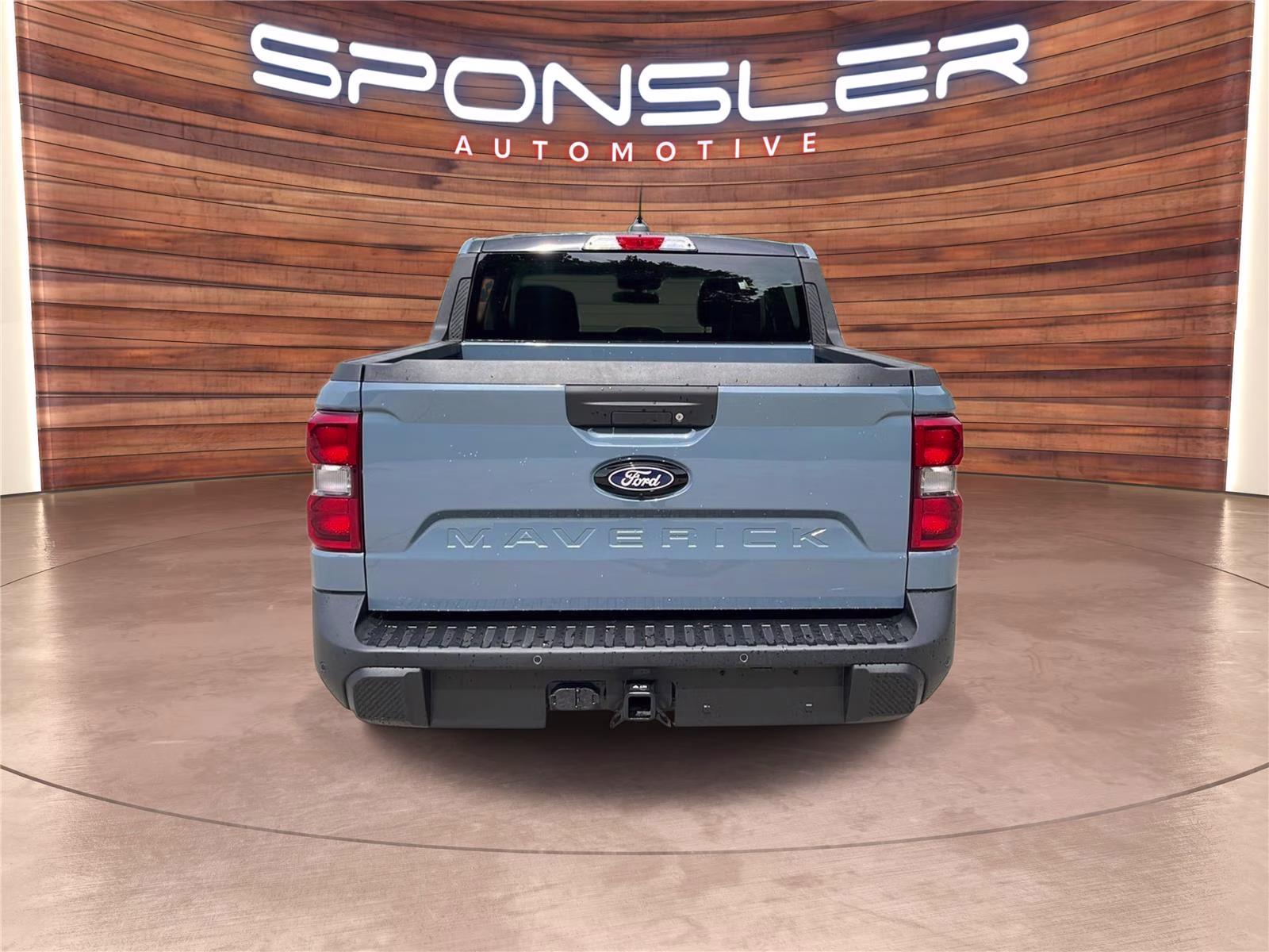 2026 Azure Gray Metallic Tri-Coat Ford Maverick XLT AWD Truck