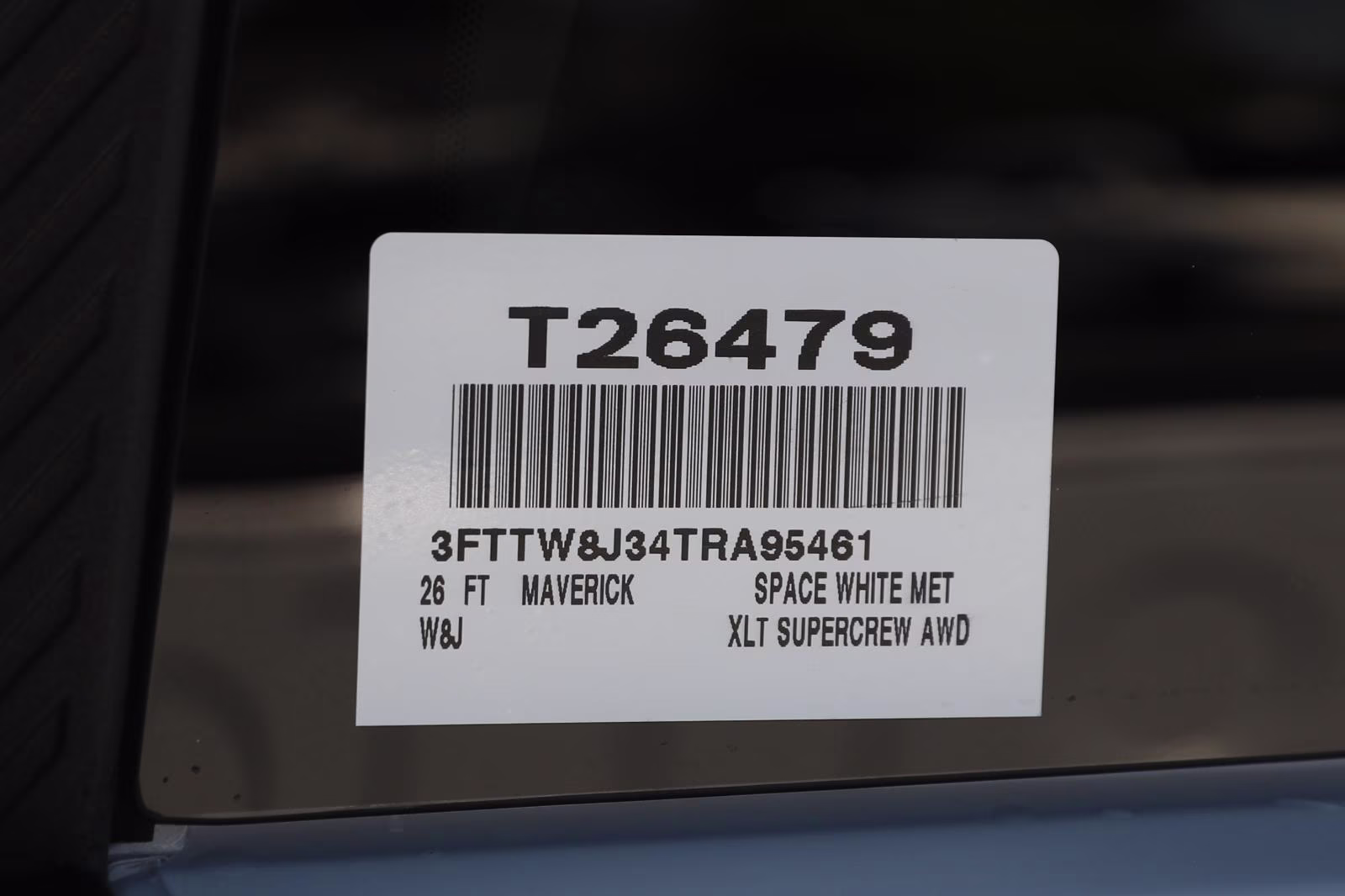 2026 Space White Metallic Ford Maverick XLT AWD Truck
