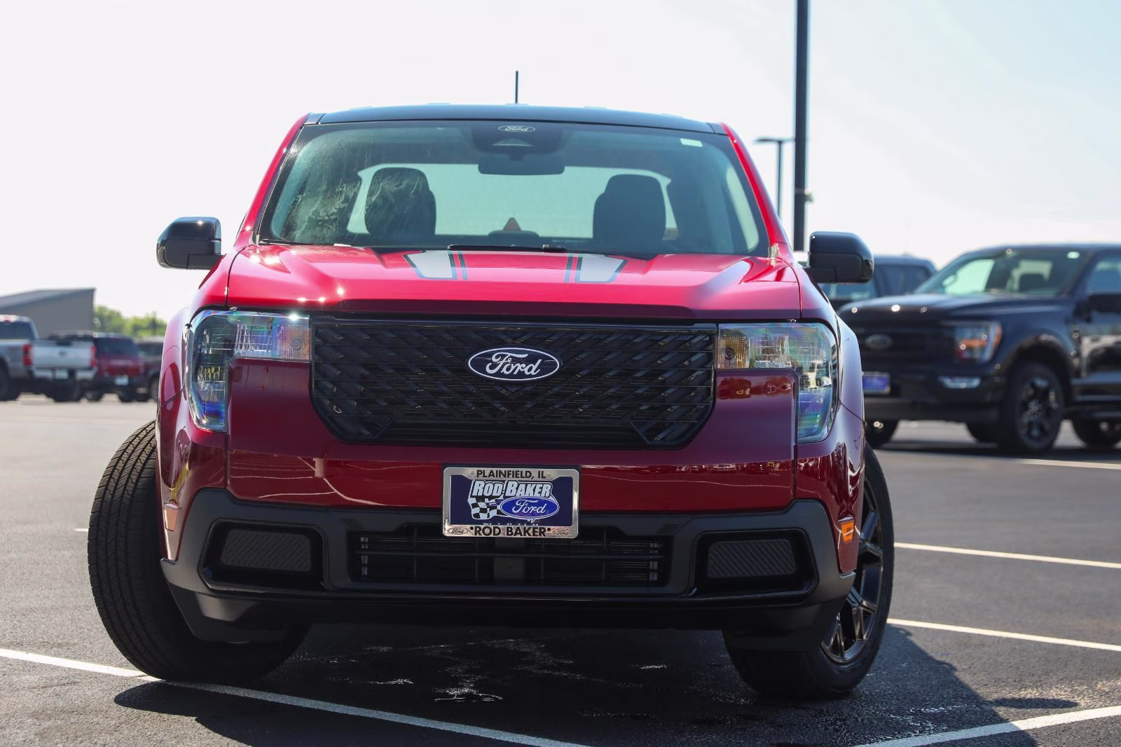 2026 Ruby Red Metallic Tinted Clearcoat Ford Maverick XLT AWD Truck