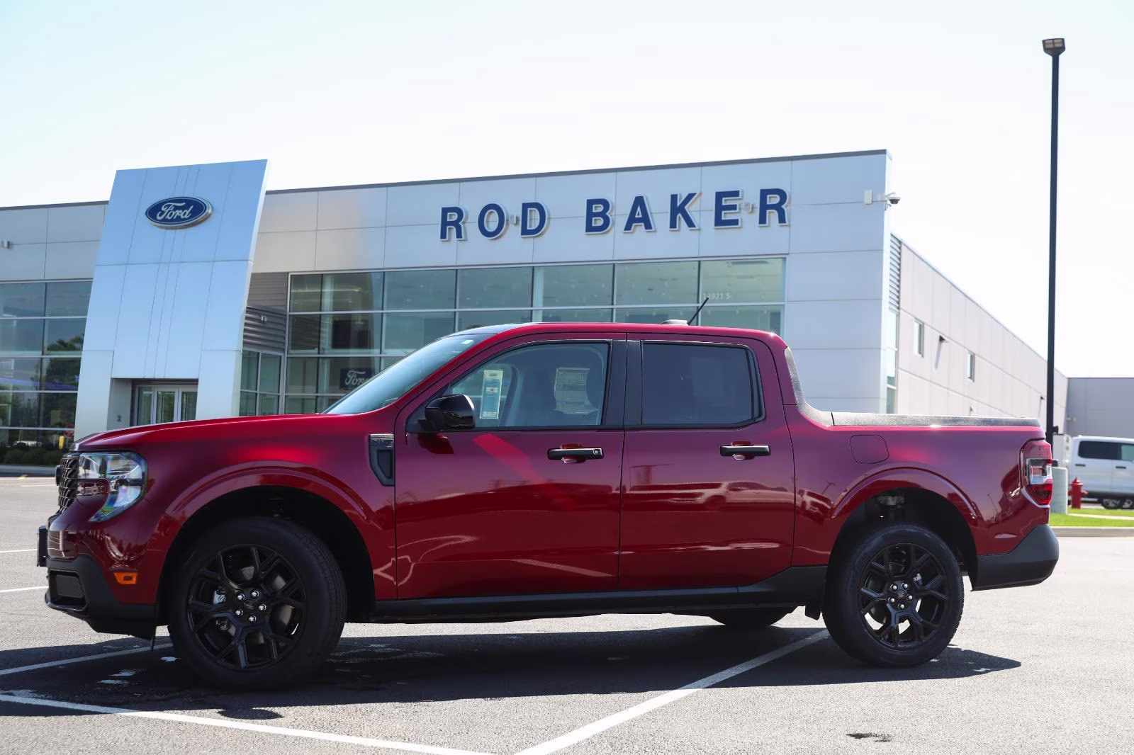 2026 Ruby Red Metallic Tinted Clearcoat Ford Maverick XLT AWD Truck