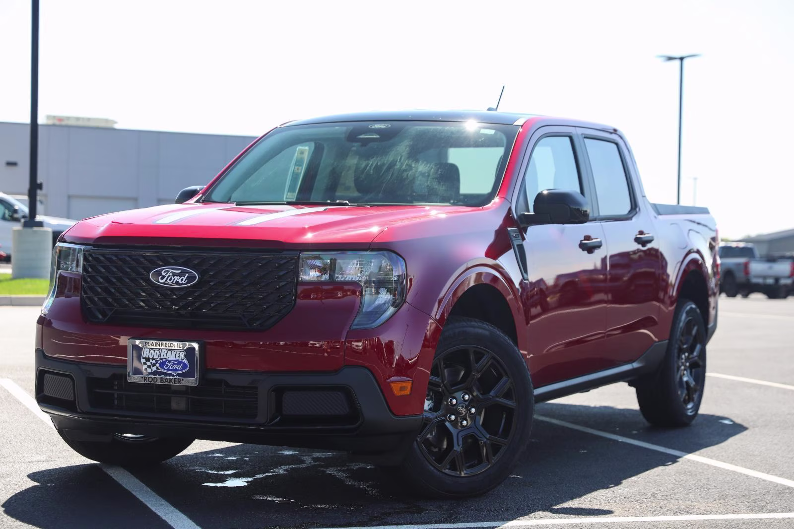 2026 Ruby Red Metallic Tinted Clearcoat Ford Maverick XLT AWD Truck