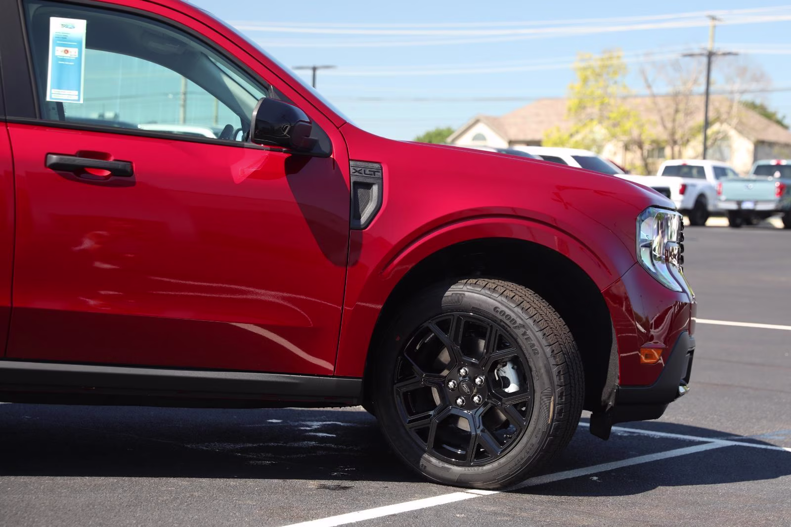 2026 Ruby Red Metallic Tinted Clearcoat Ford Maverick XLT AWD Truck