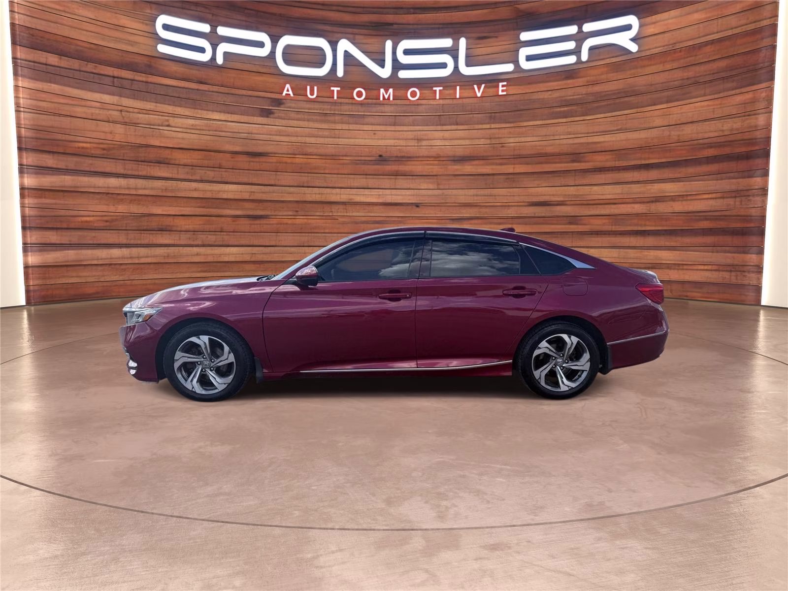 2018 Radiant Red Metallic Honda Accord Sedan EX-L FWD Sedan