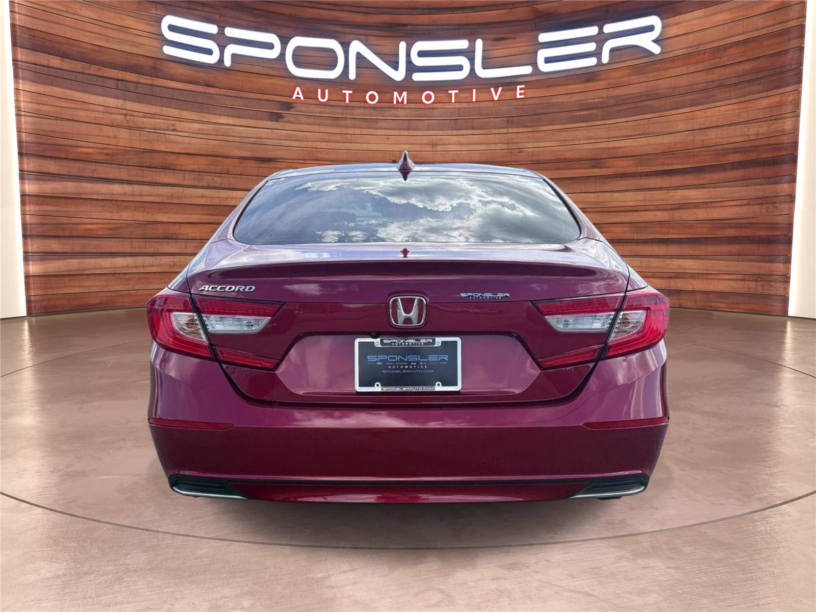 2018 Radiant Red Metallic Honda Accord Sedan EX-L FWD Sedan