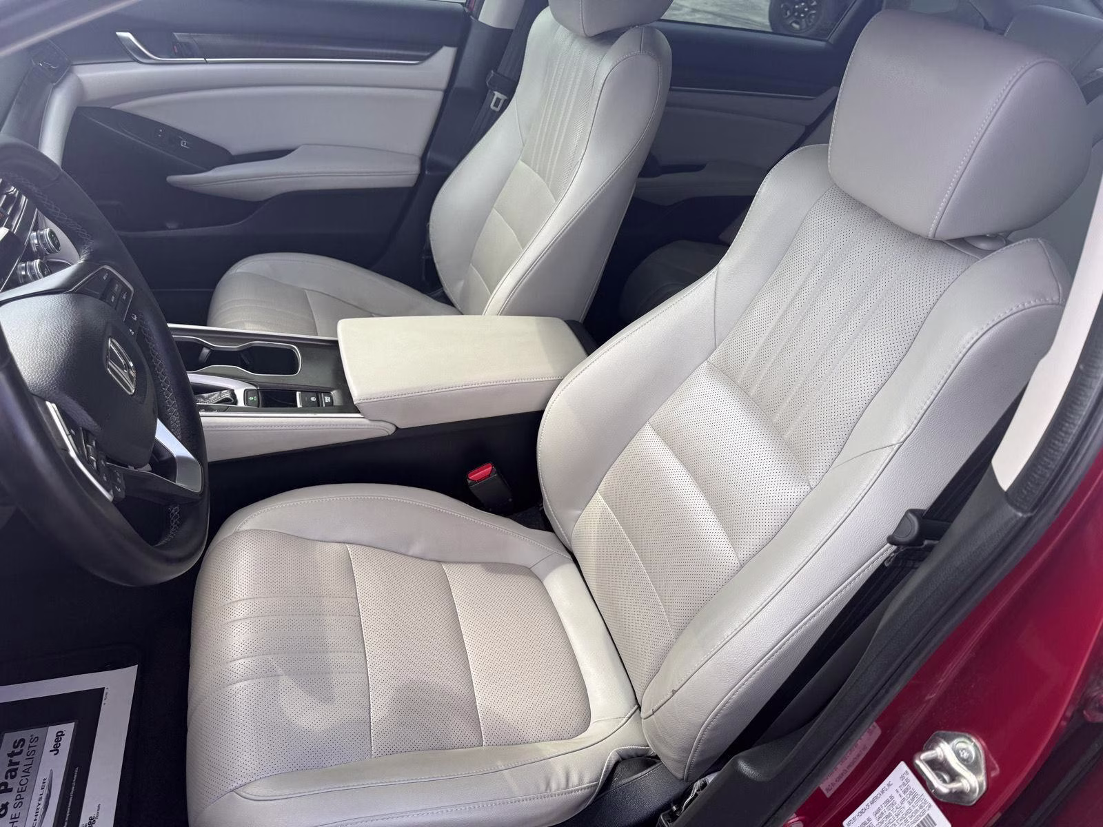 2018 Radiant Red Metallic Honda Accord Sedan EX-L FWD Sedan