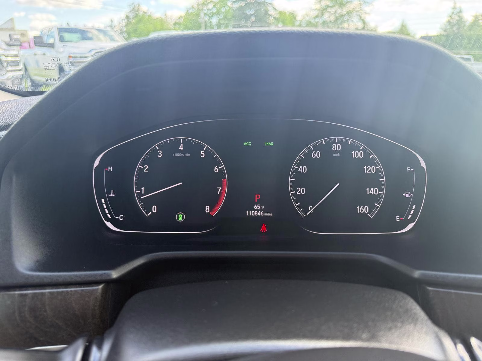 2018 Radiant Red Metallic Honda Accord Sedan EX-L FWD Sedan