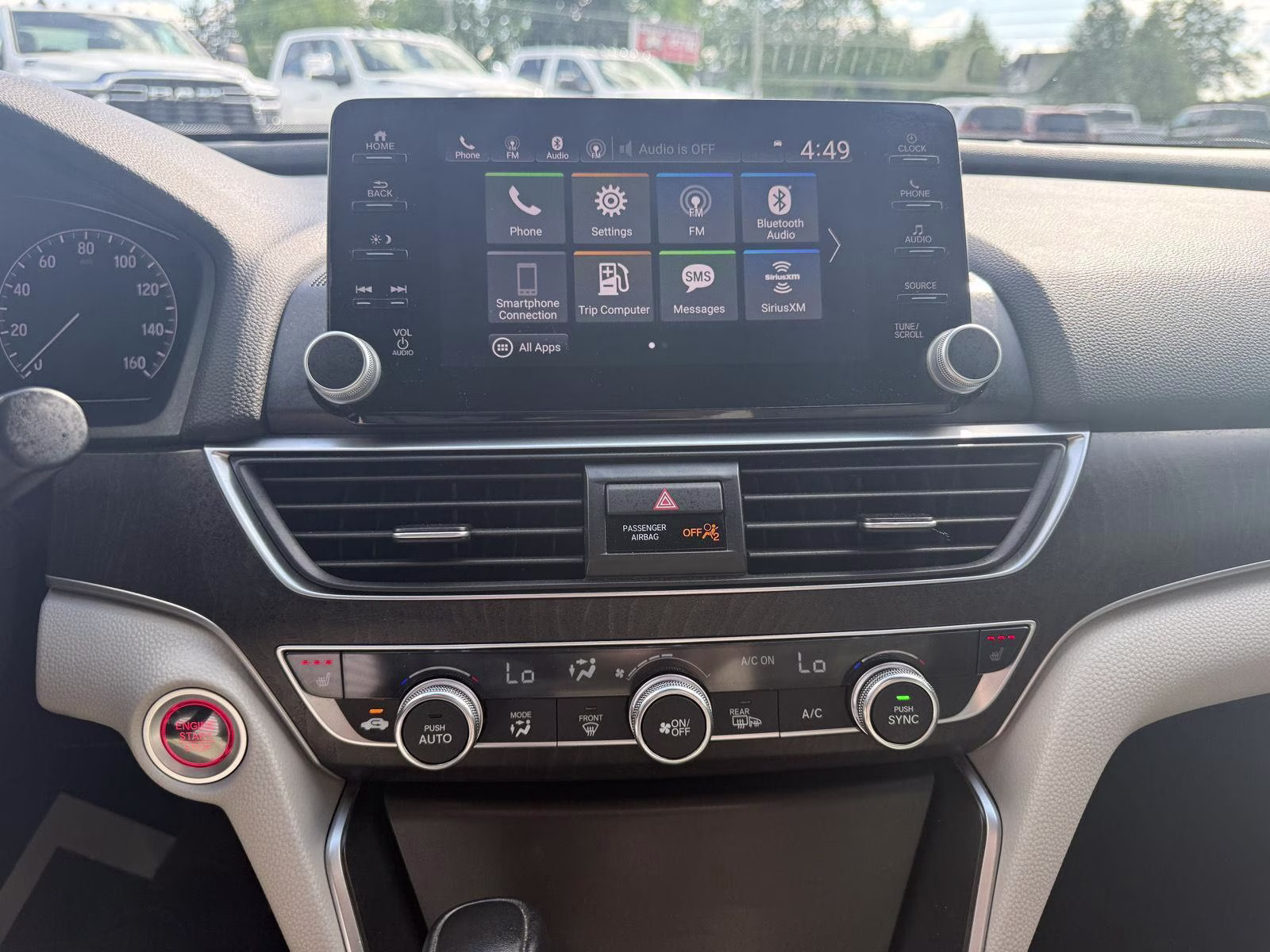 2018 Radiant Red Metallic Honda Accord Sedan EX-L FWD Sedan