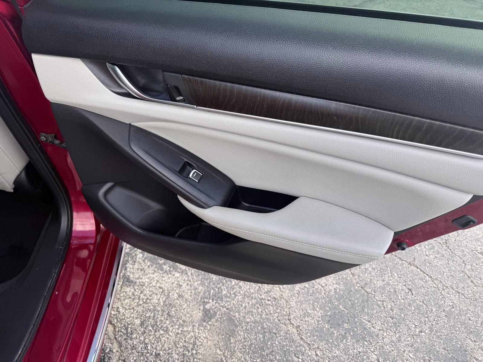 2018 Radiant Red Metallic Honda Accord Sedan EX-L FWD Sedan