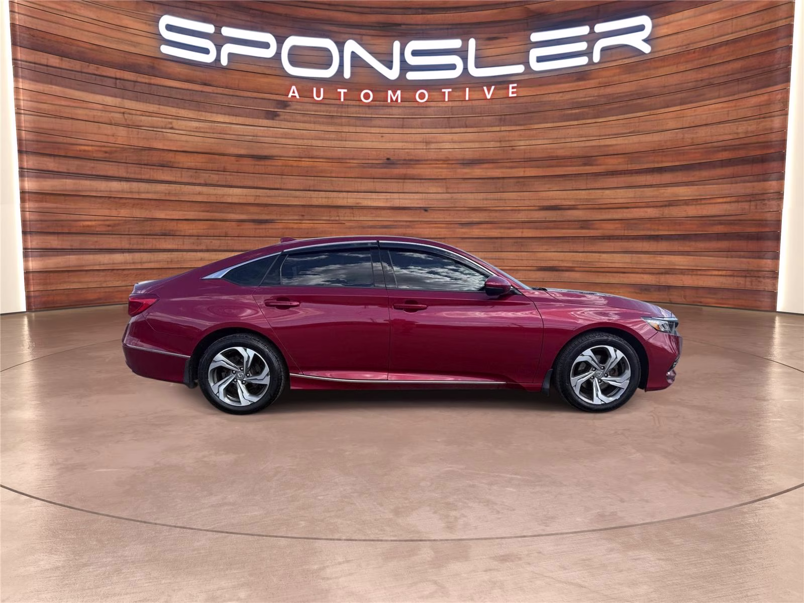 2018 Radiant Red Metallic Honda Accord Sedan EX-L FWD Sedan