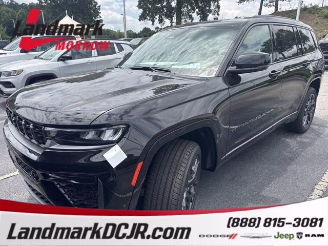 2026 Diamond Black Crystal Pearlcoat Jeep Grand Cherokee L Summit 4X4 SUV