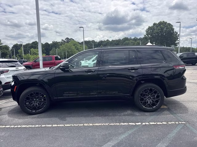 2026 Diamond Black Crystal Pearlcoat Jeep Grand Cherokee L Summit 4X4 SUV