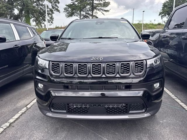2026 Diamond Black Crystal Pearlcoat Jeep Compass Latitude Altitude 4X4 SUV