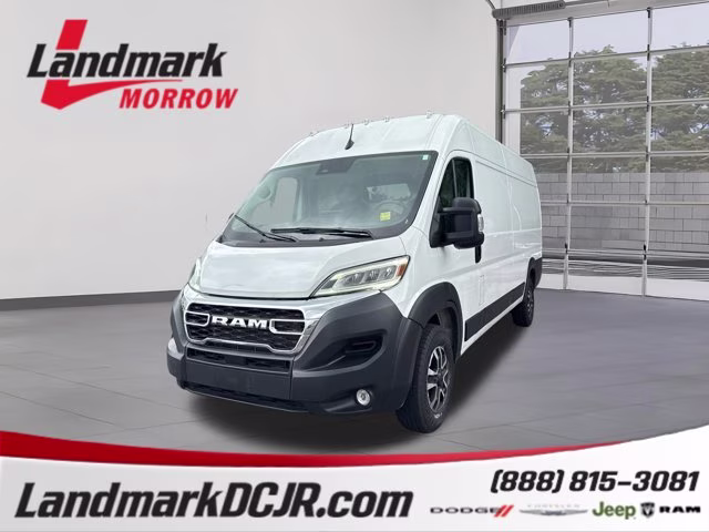 2024 Bright White Clearcoat Ram ProMaster Cargo Van SLT FWD Van