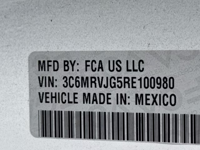 2024 Bright White Clearcoat Ram ProMaster Cargo Van SLT FWD Van