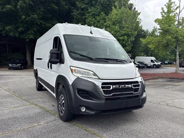 2024 Bright White Clearcoat Ram ProMaster Cargo Van SLT FWD Van