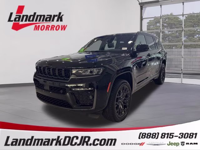 2026 Diamond Black Crystal Pearlcoat Jeep Grand Cherokee L Summit 4X4 SUV