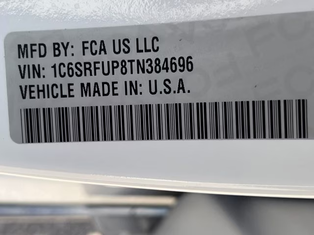 2026 Bright White Clearcoat Ram 1500 RHO 4X4 Truck
