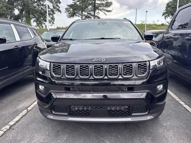 2026 Diamond Black Crystal Pearlcoat Jeep Compass Latitude Altitude 4X4 SUV