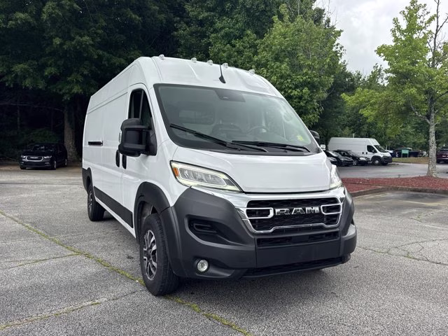 2024 Bright White Clearcoat Ram ProMaster Cargo Van SLT FWD Van