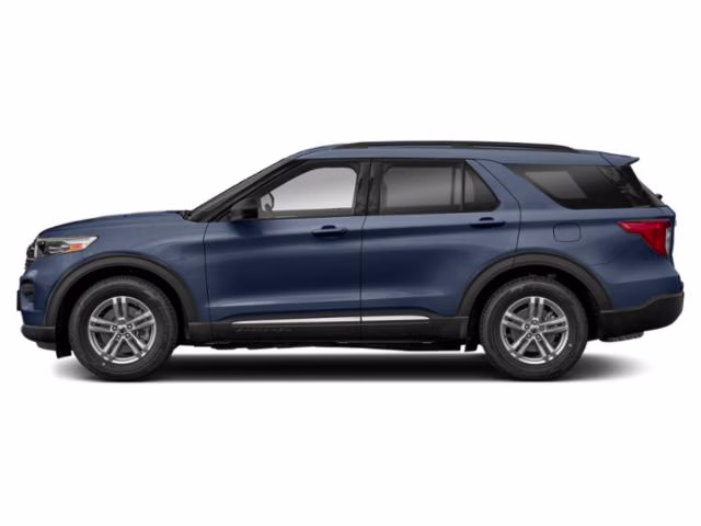 2022 Stone Blue Metallic Ford Explorer XLT 4X4 SUV