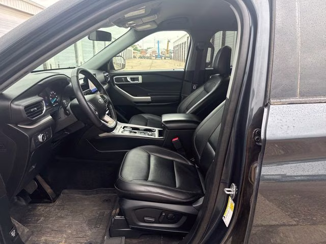 2022 Stone Blue Metallic Ford Explorer XLT 4X4 SUV