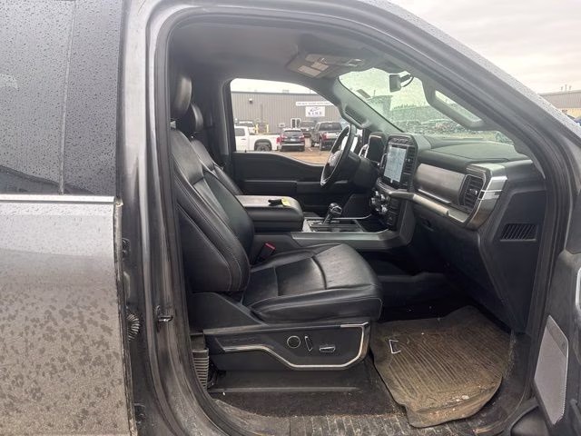 2021 Gray Ford F-150 Lariat 4X4 Truck