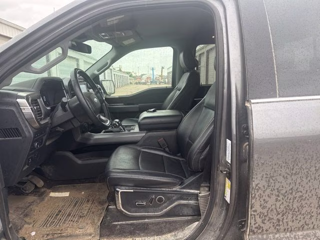 2021 Gray Ford F-150 Lariat 4X4 Truck