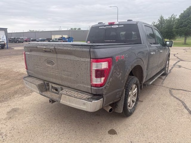 2021 Gray Ford F-150 Lariat 4X4 Truck