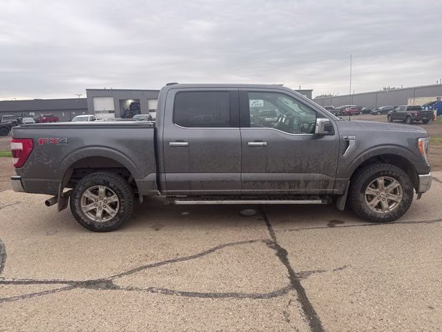 2021 Gray Ford F-150 Lariat 4X4 Truck