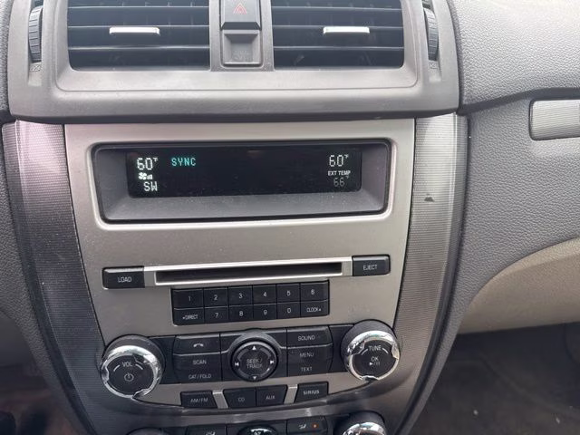 2012 Black Ford Fusion SEL FWD Sedan