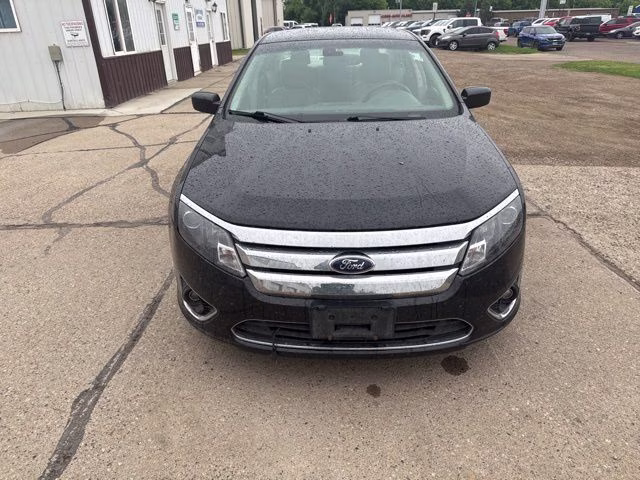 2012 Black Ford Fusion SEL FWD Sedan