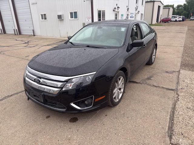2012 Black Ford Fusion SEL FWD Sedan