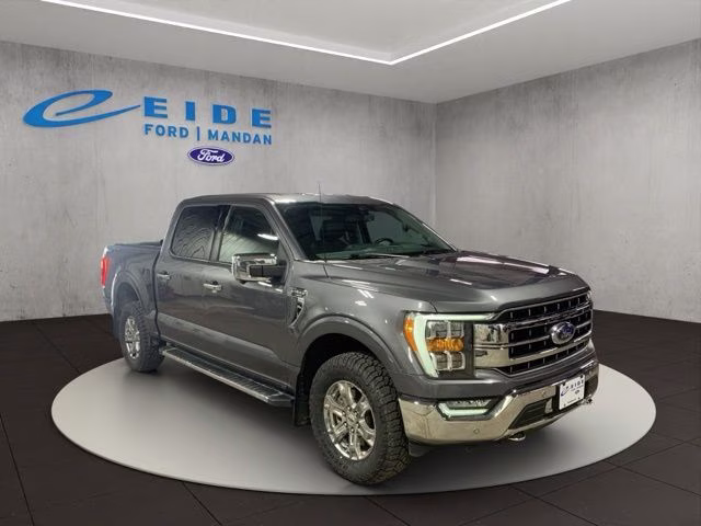 2021 Gray Metallic Ford F-150 Lariat 4X4 Truck