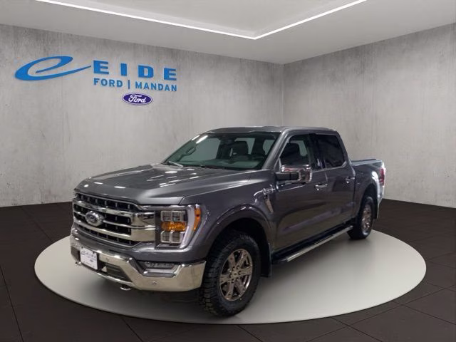 2021 Gray Metallic Ford F-150 Lariat 4X4 Truck