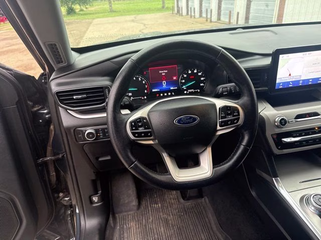 2022 Stone Blue Metallic Ford Explorer XLT 4X4 SUV