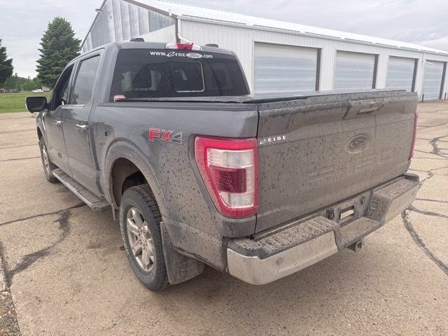 2021 Gray Ford F-150 Lariat 4X4 Truck