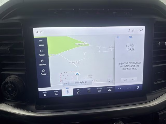 2021 Gray Ford F-150 Lariat 4X4 Truck