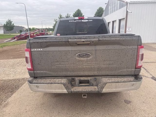 2021 Gray Ford F-150 Lariat 4X4 Truck