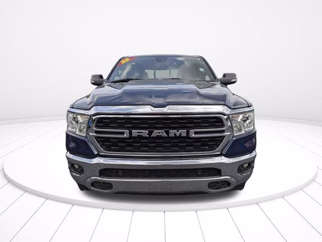 2022 Patriot Blue Pearlcoat Ram 1500 Big Horn/Lone Star 4X4 Truck