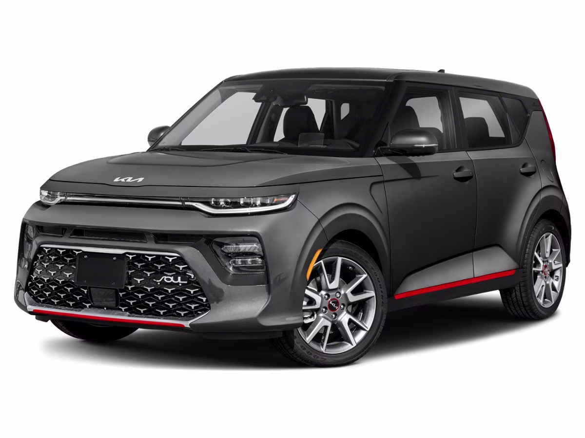 2022 Gravity Gray Kia Soul Turbo FWD Hatchback