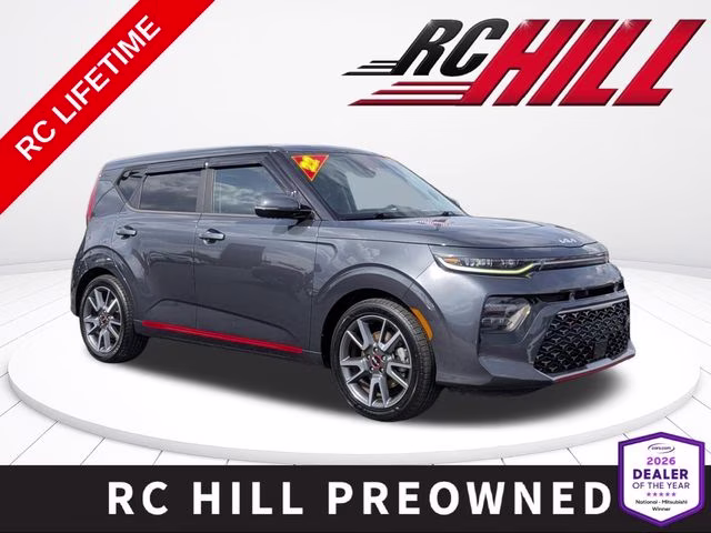 2022 Gravity Gray Kia Soul Turbo FWD Hatchback