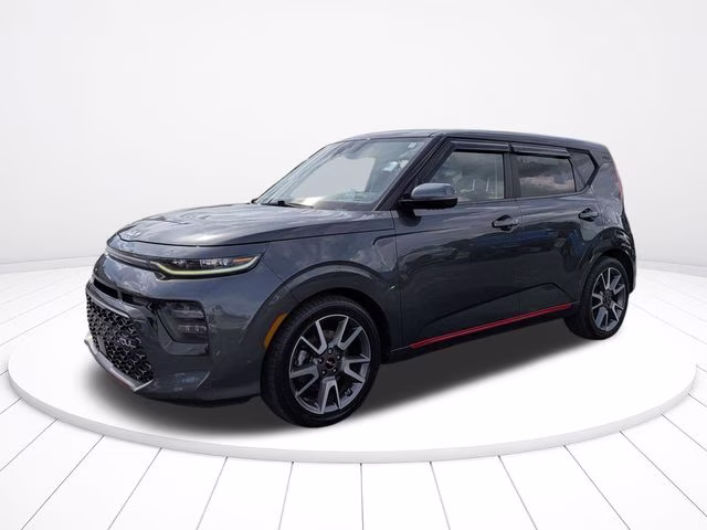 2022 Gravity Gray Kia Soul Turbo FWD Hatchback