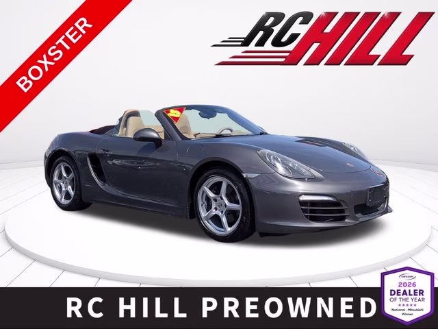 2013 Agate Gray Metallic Porsche Boxster Base RWD Convertible