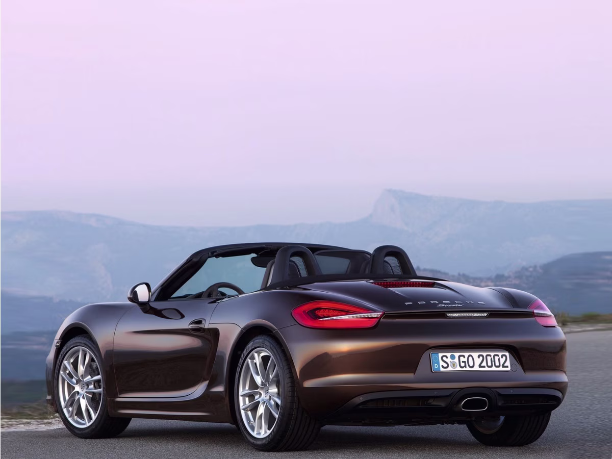 2013 Agate Gray Metallic Porsche Boxster Base RWD Convertible