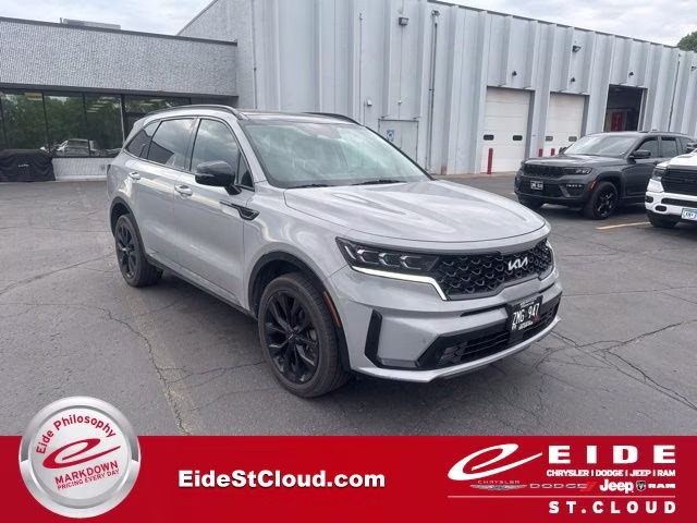2022 Wolf Gray Kia Sorento SX AWD SUV