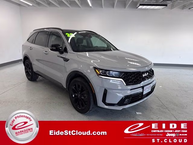 2022 Wolf Gray Kia Sorento SX AWD SUV