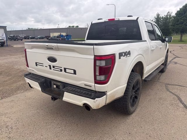 2022 White Metallic Ford F-150 Lariat 4X4 Truck