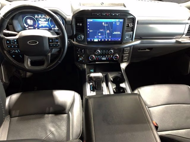2022 White Metallic Ford F-150 Lariat 4X4 Truck
